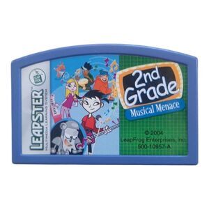 Leapfrog Leapster 2nd Grade Musical Menace Game Cartridge Only